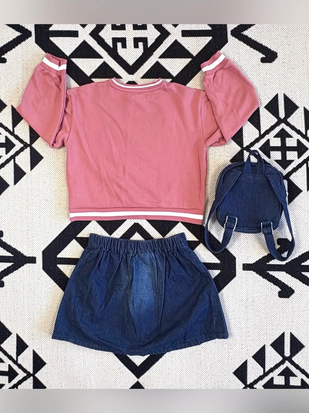 Girls Bundle of Sweatshirt & Skirt Sets Size 10